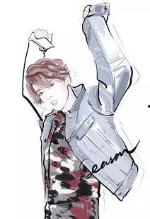 插画男明星,揭秘插画中的魅力男星风采
